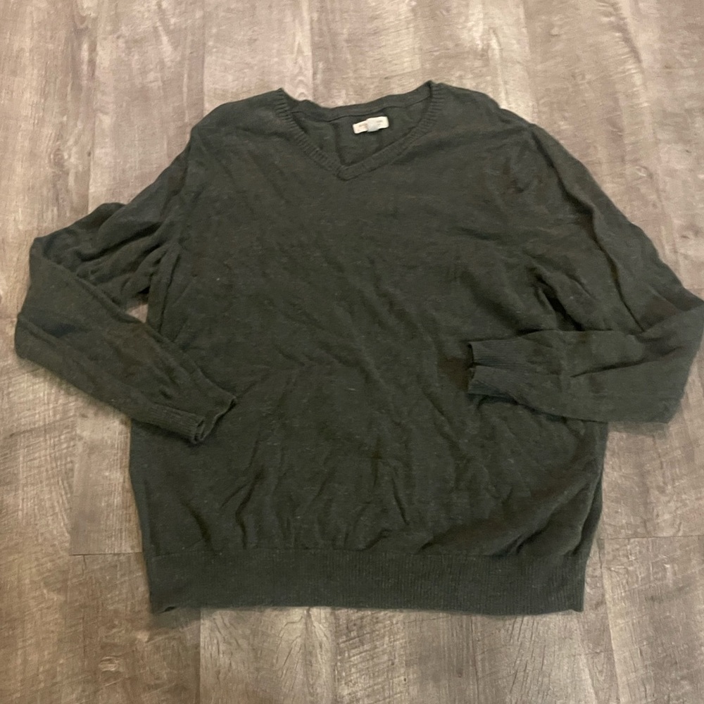 Men’s sweater, hunter green, Sonoma, extra large